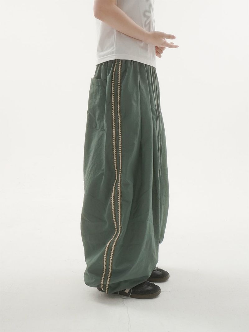 Poke jacquard track pants -3C