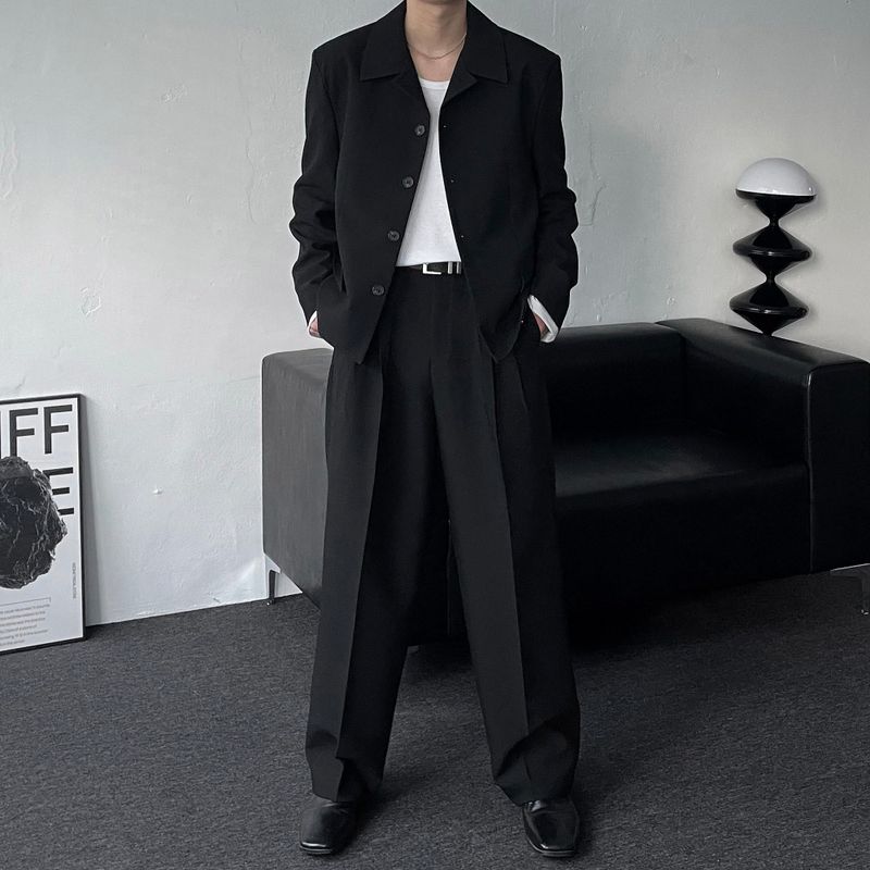 CR Camille Two-Tuck Wide Pants (2 colors)