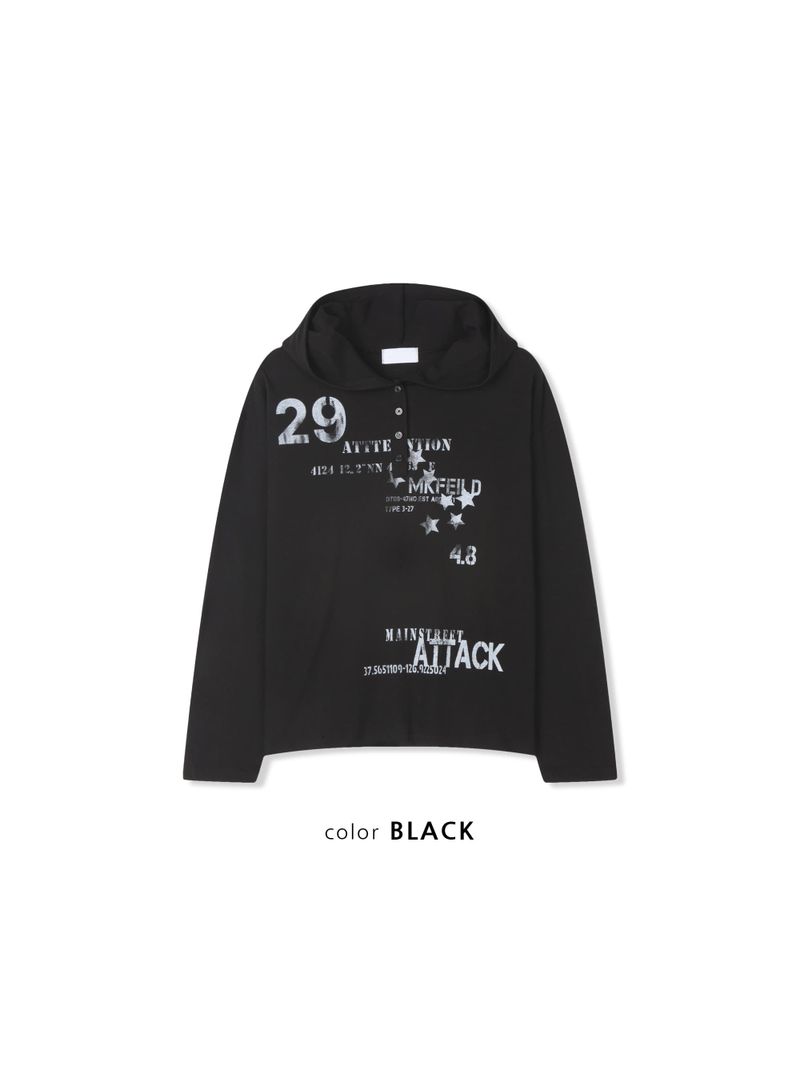 Attack Henely Hoodie