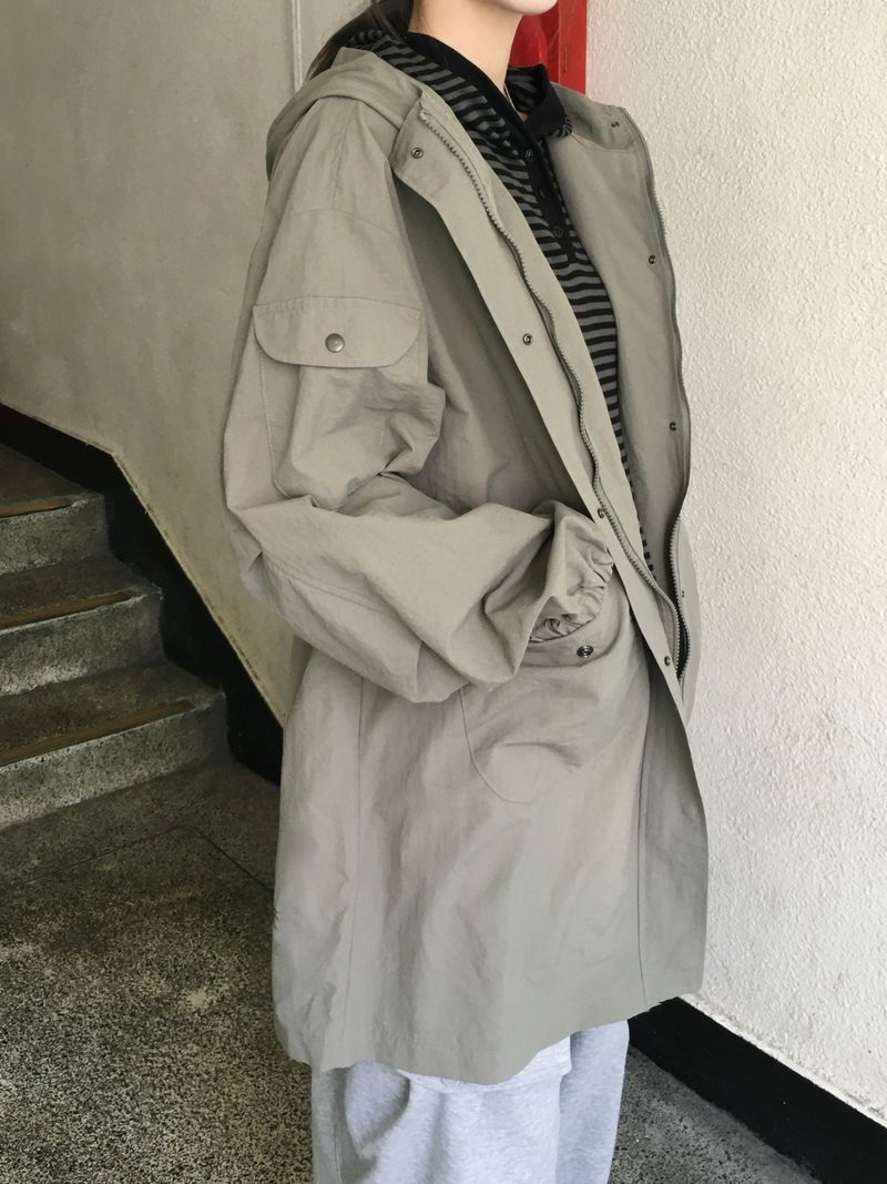 Rainy Hood Vintage Field Jacket (3c)