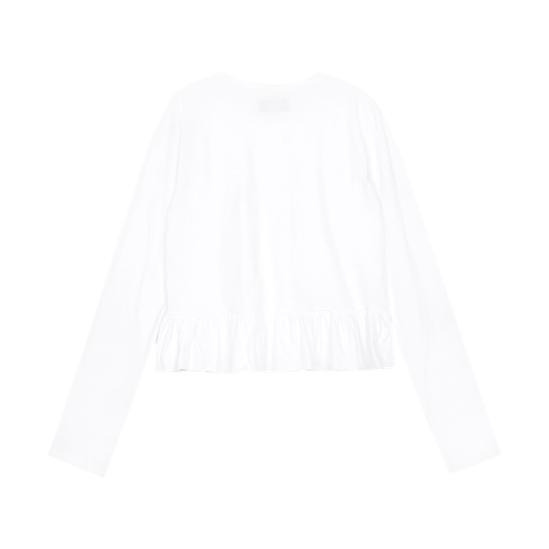 FRILL LAYERED TOP (2 COLORS)