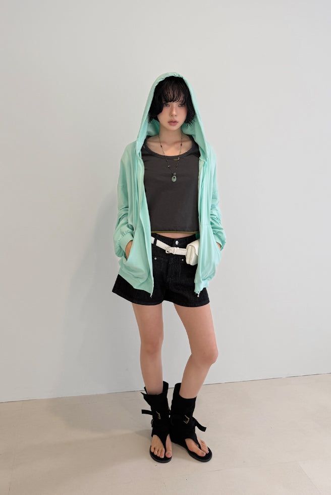 DAMAGE COLOR-BLOCK TEE