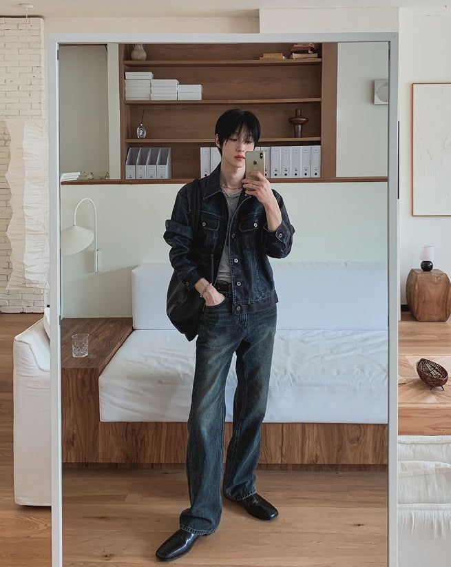 Sez bootcut denim pants