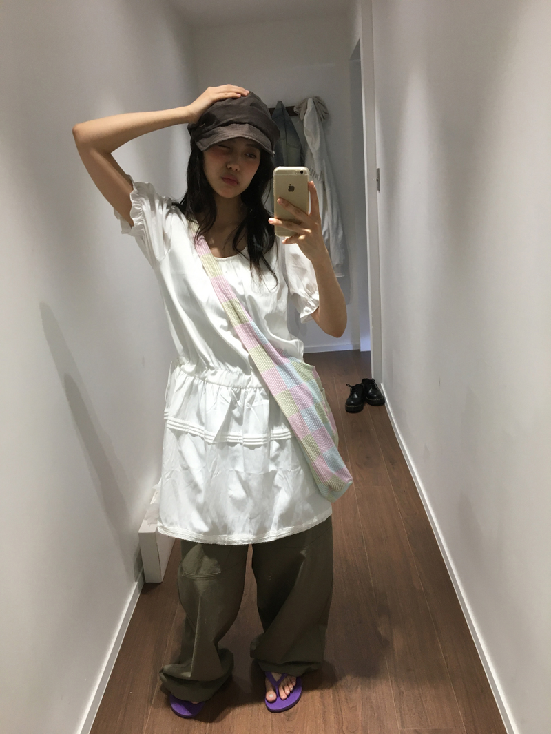 Layla Pintuck Midi Dress (2color) 