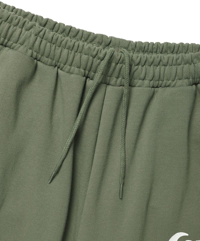 BIG SELLER LOGO SWEATPANTS OLIVE(CV2DSUPA00A)