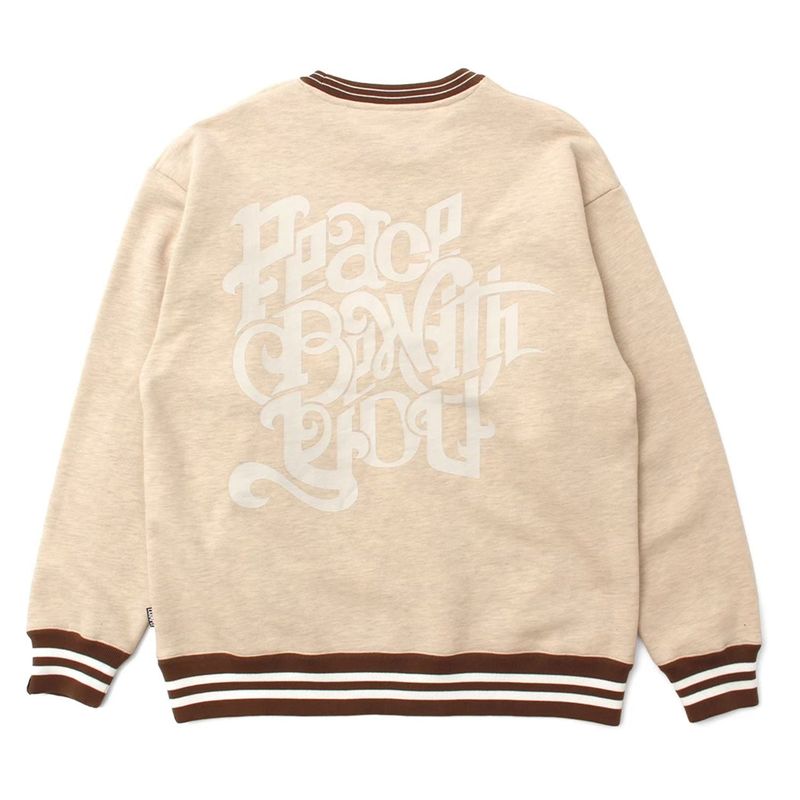 EXAMPLE BLESSING WORLDS RIBCOLOUR CREWNECK