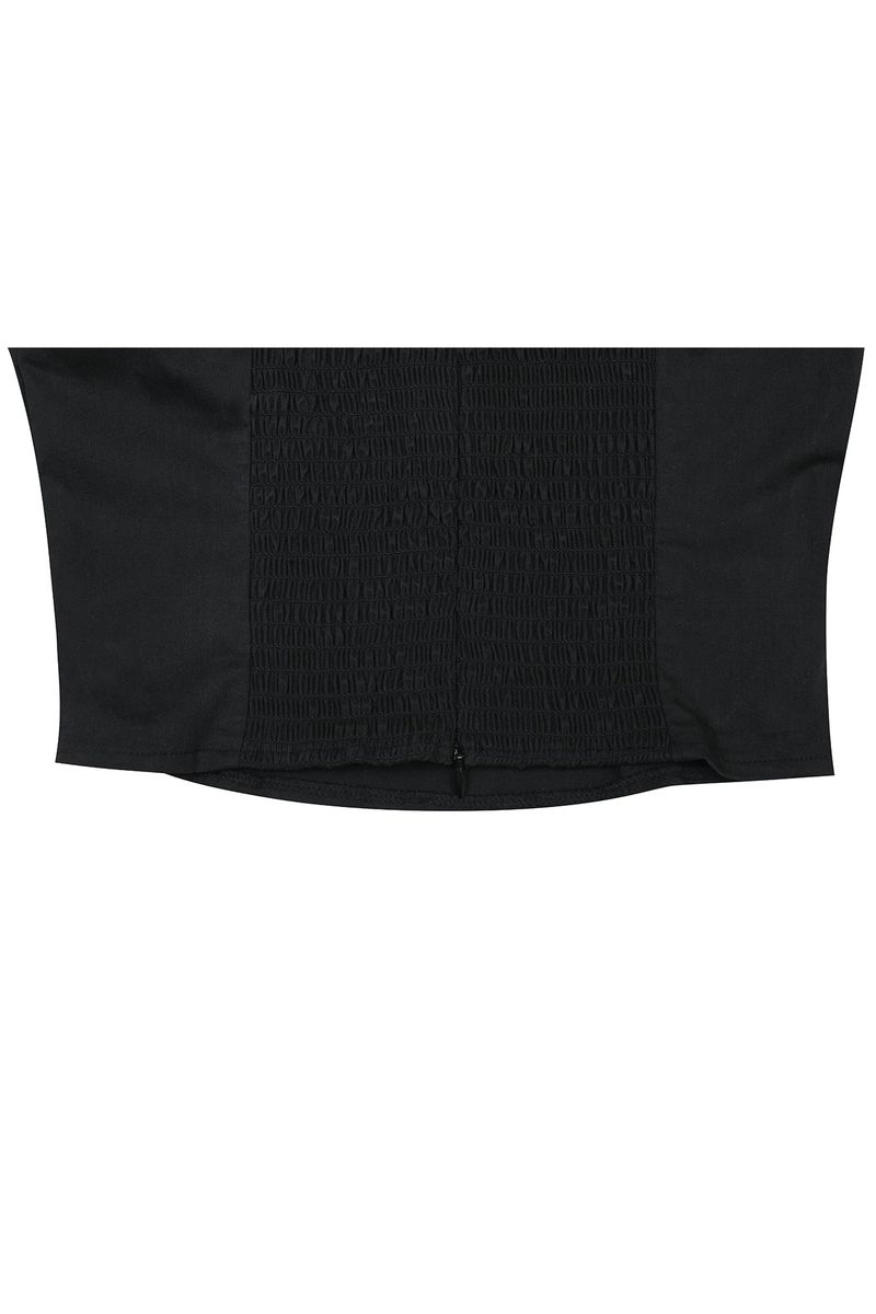 HEART RIBBON TOP (SS ver.) black