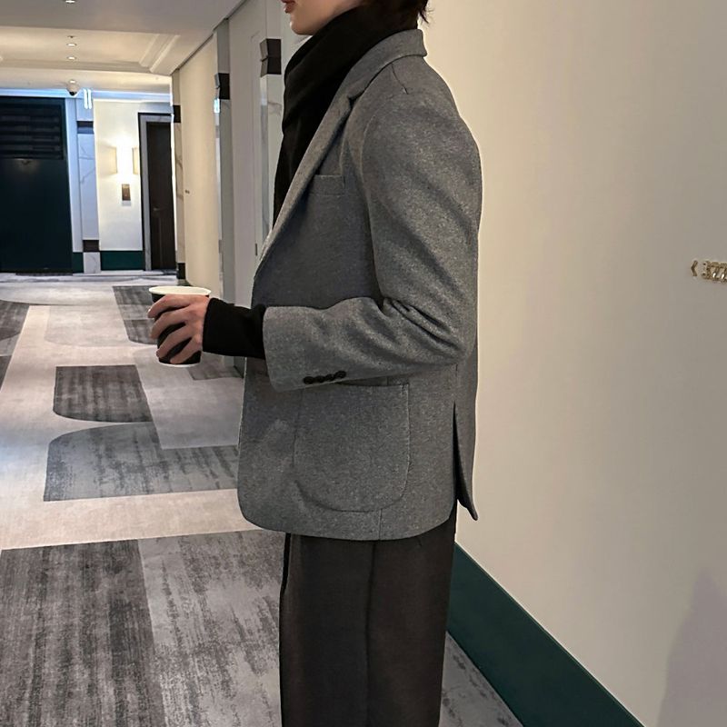 LMN Celine Wool Two Burton Single Jacket (4 colors)