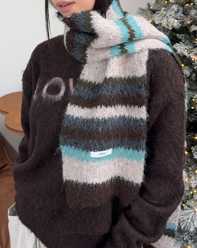 Terrid wool brush knit