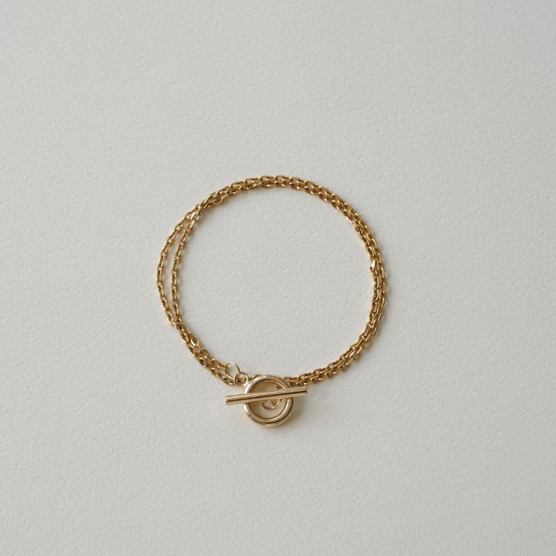 double chain bracelet