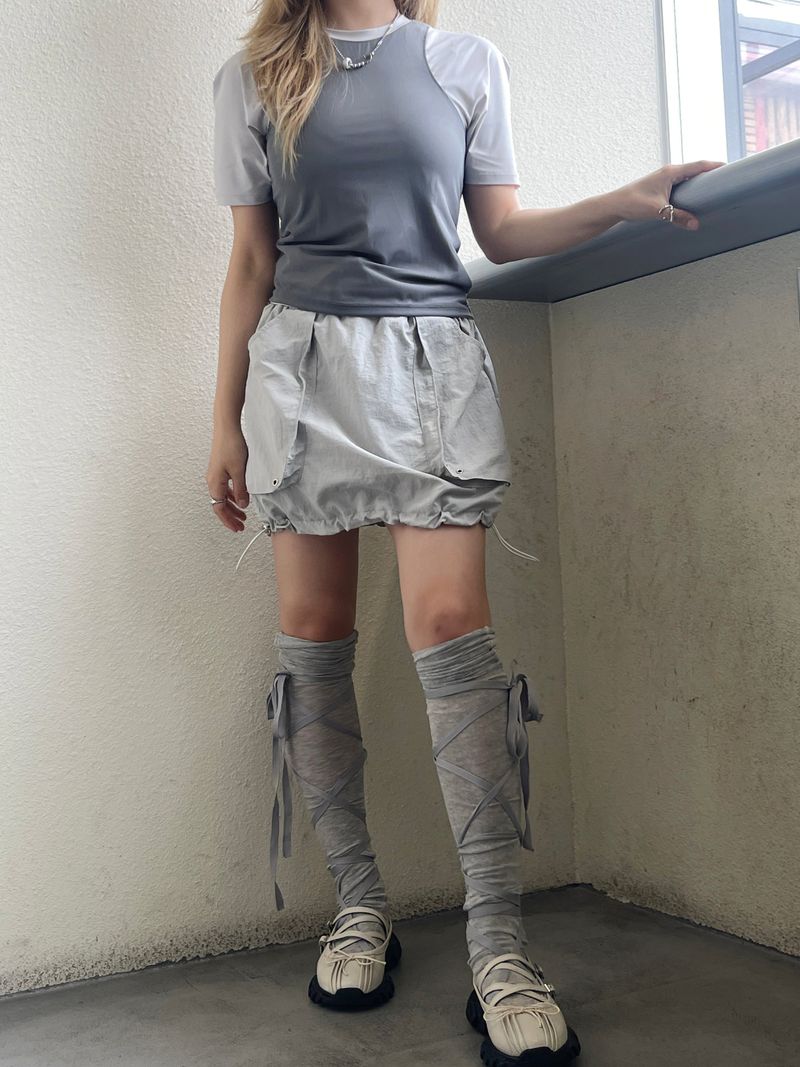 Air Balloon Gorpcore Cargo Skirt