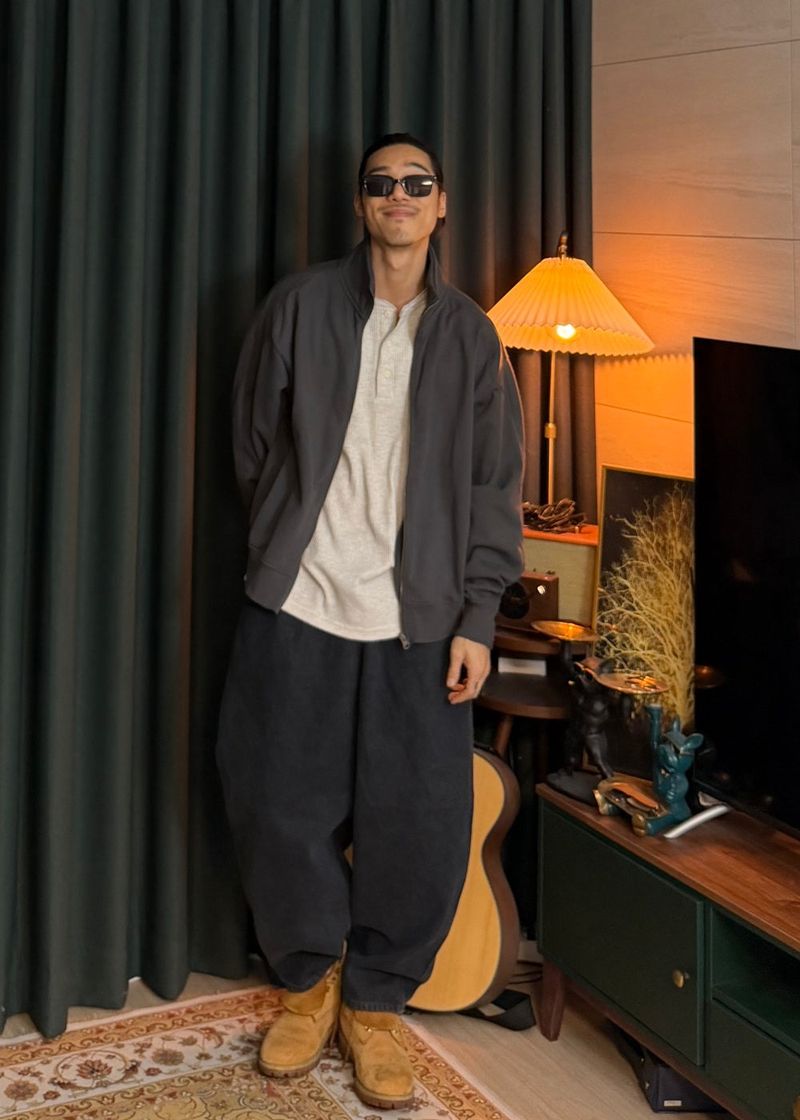 Denim Balloon Baggy Pants 2COLOR