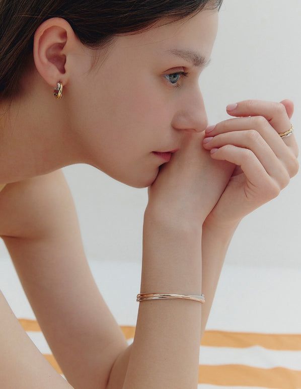 26SS★ [Premium Plating] Souvni AB(C) Twist Bangle