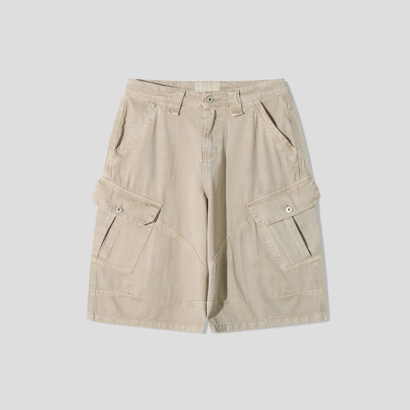 Lard dying bermuda cargo pants