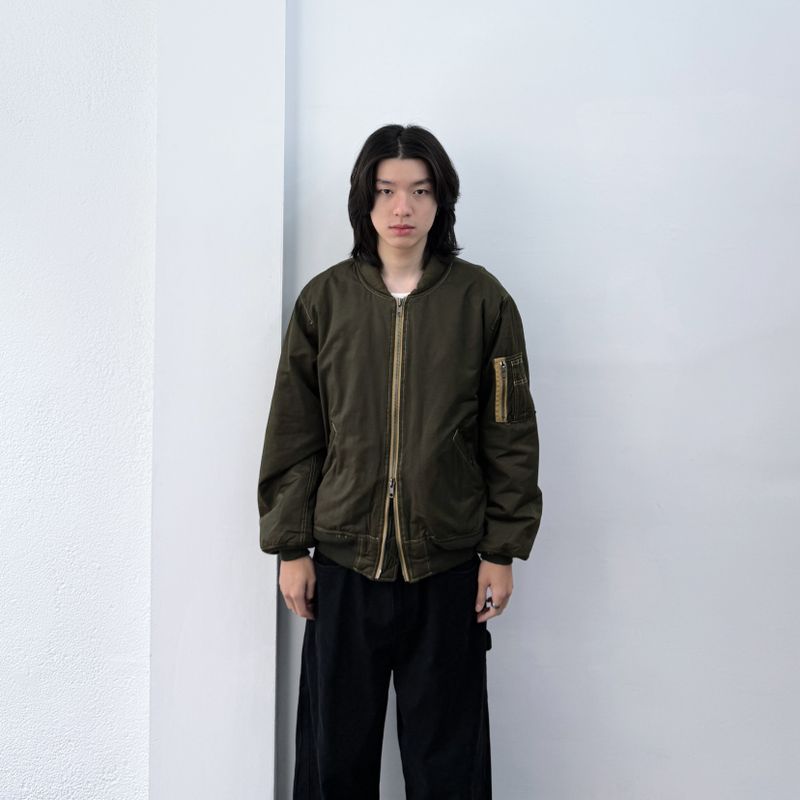 FADE MEET（フェードミート）の「Workwear Flight Jacket（Jackets/Outerwear）」
