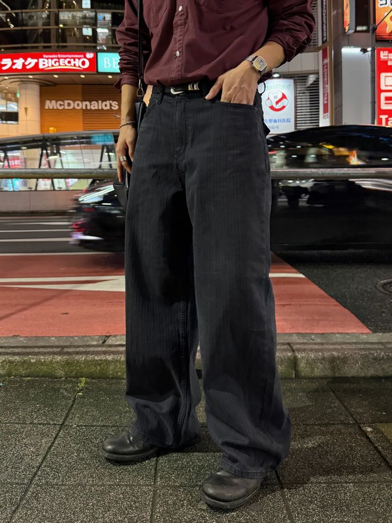 AVAND（アバンド）の「ヘリンボーン ルーズ レギュラー パンツ（パンツ）」