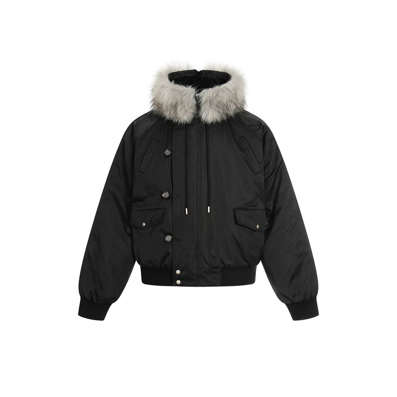 Oslo Fur Trim Padded Jumper