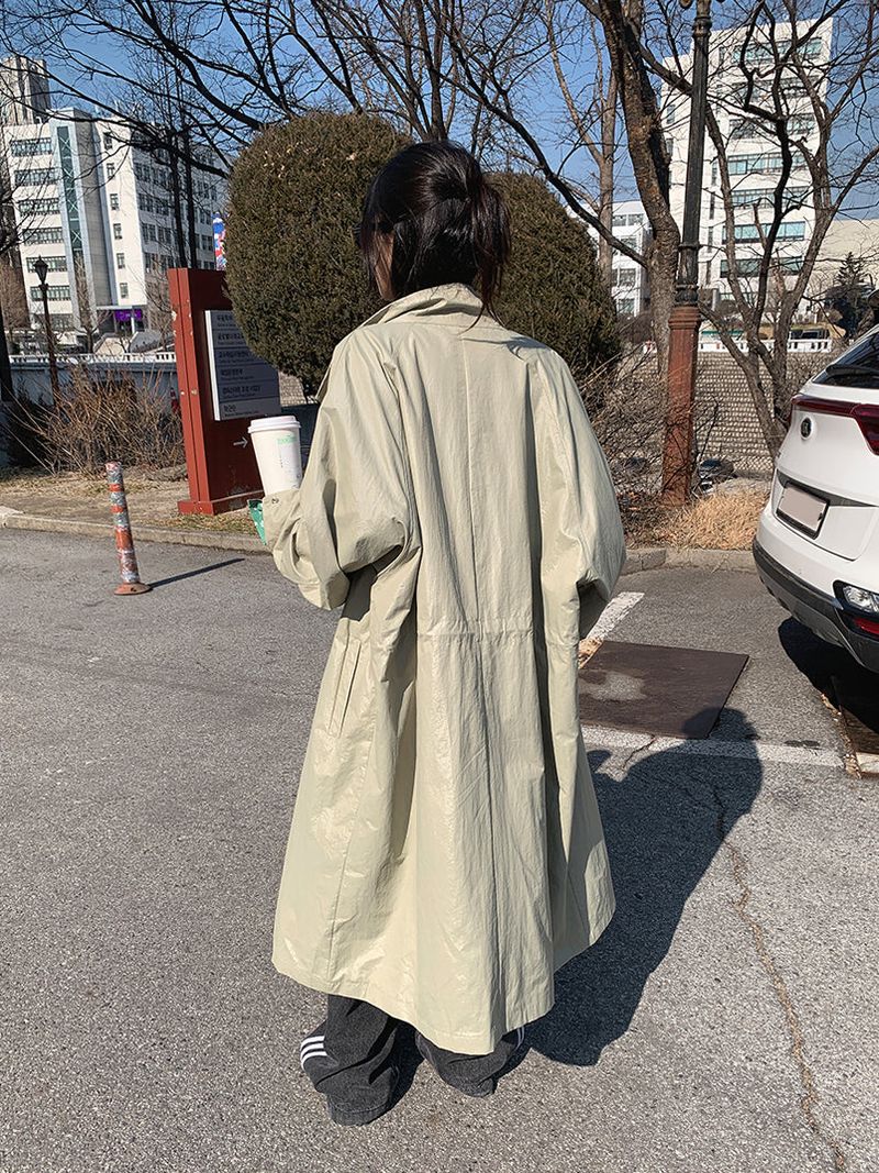 GLOSSY OVER FISHTAIL JACKET (2C)