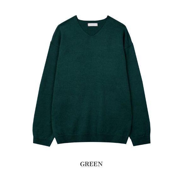 Modi loose fit v-neck knit