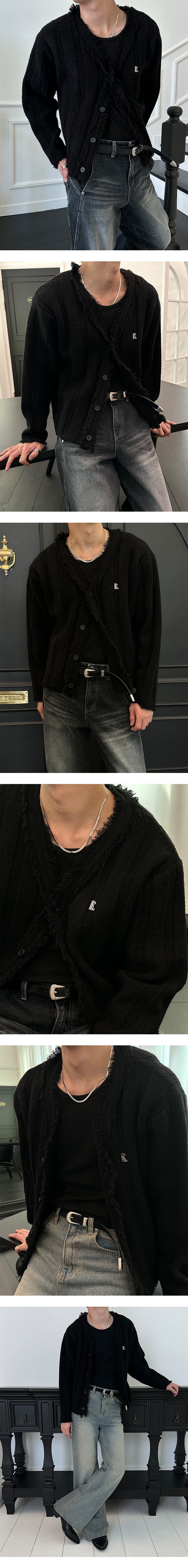 [MADE] Tessel cutting golgi cardigan(2color)