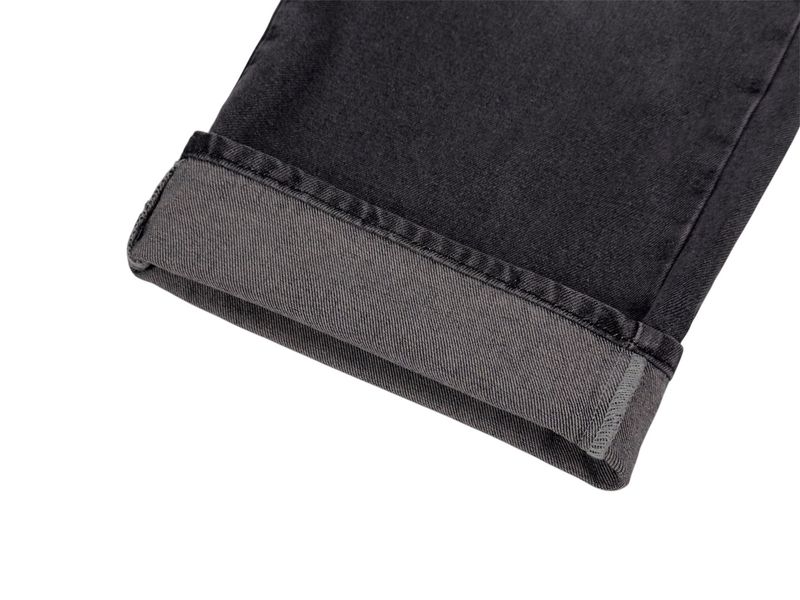 Ease Wide Two-Tuck Denim Pants