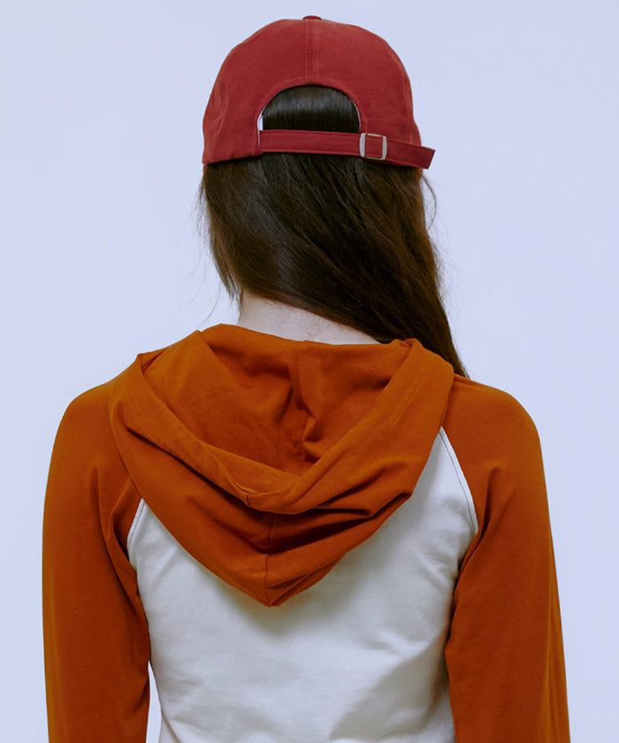 Two-tone Logo Ball Cap (RED)
