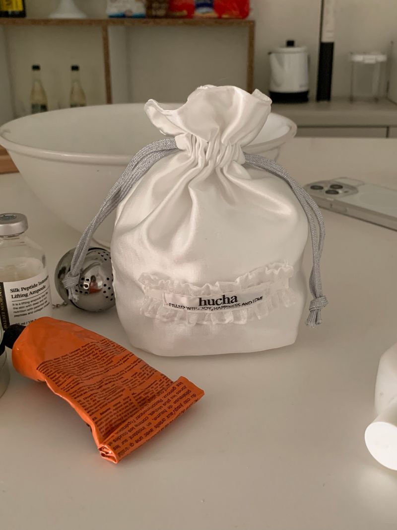 hucha compact race logo pouch 