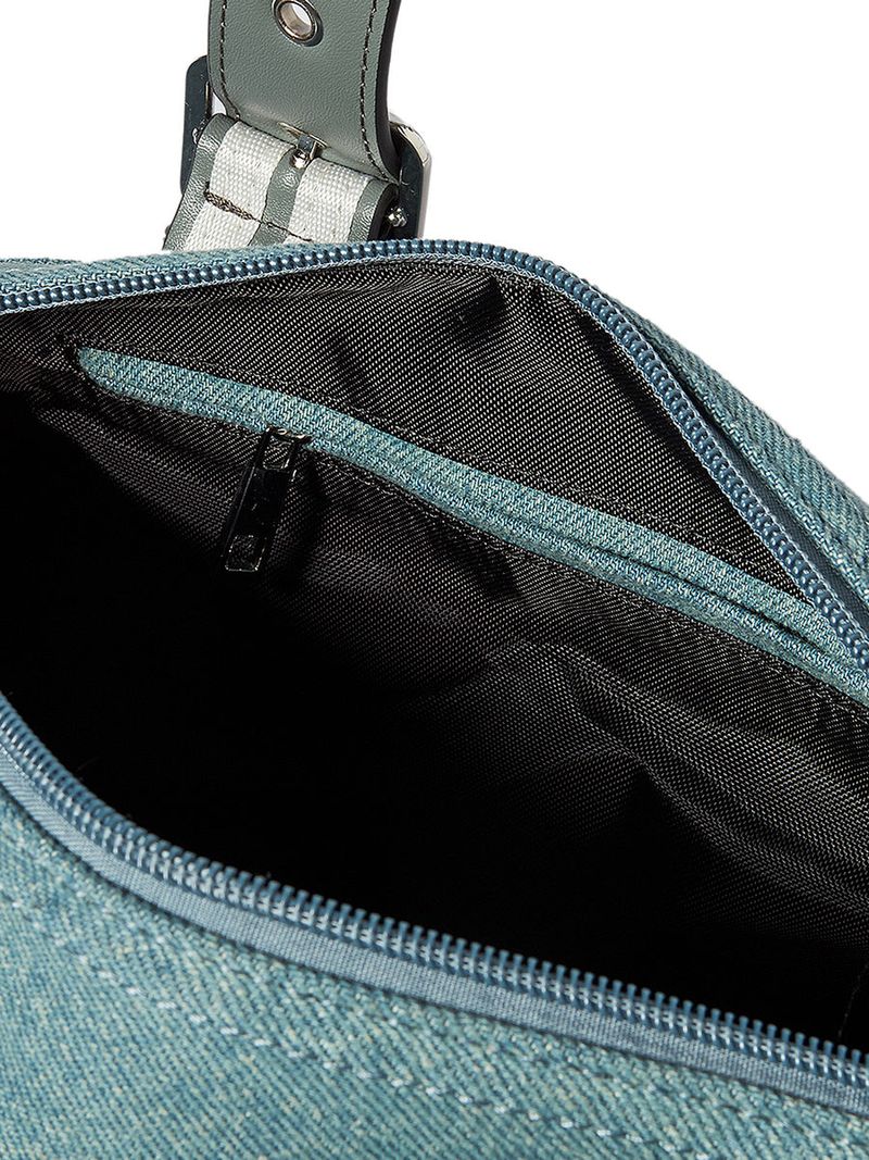 P.O.M POUCH CIRCULAR BAG (DENIM)
