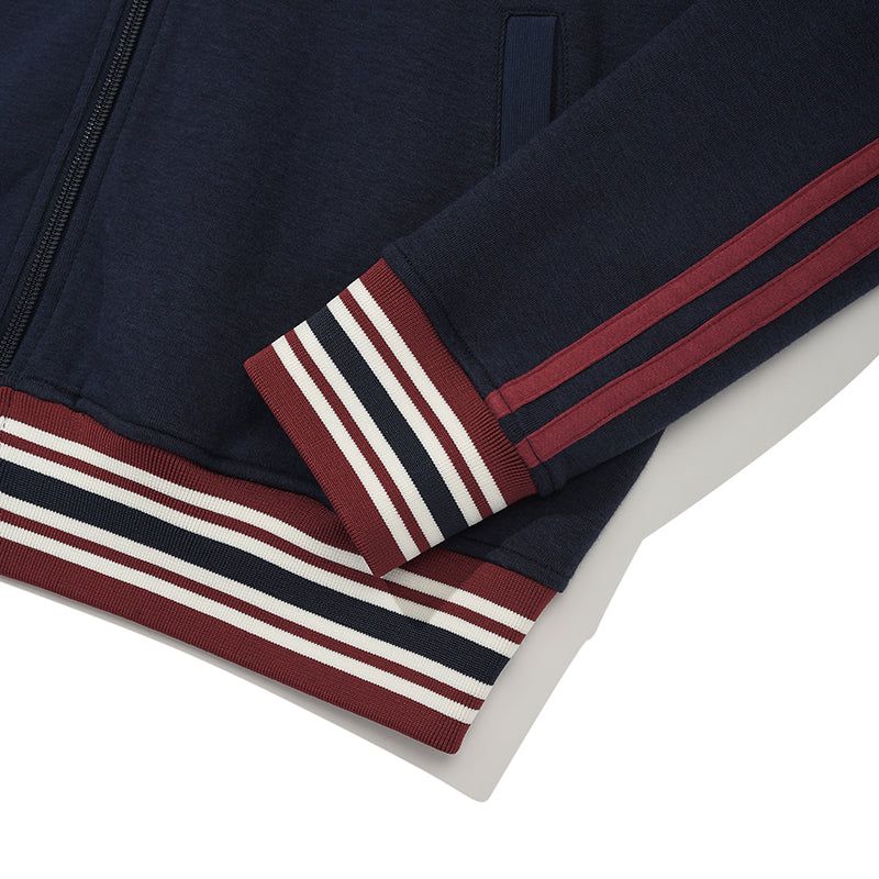 PUNK TRACK ZIP UP [DARK NAVY]