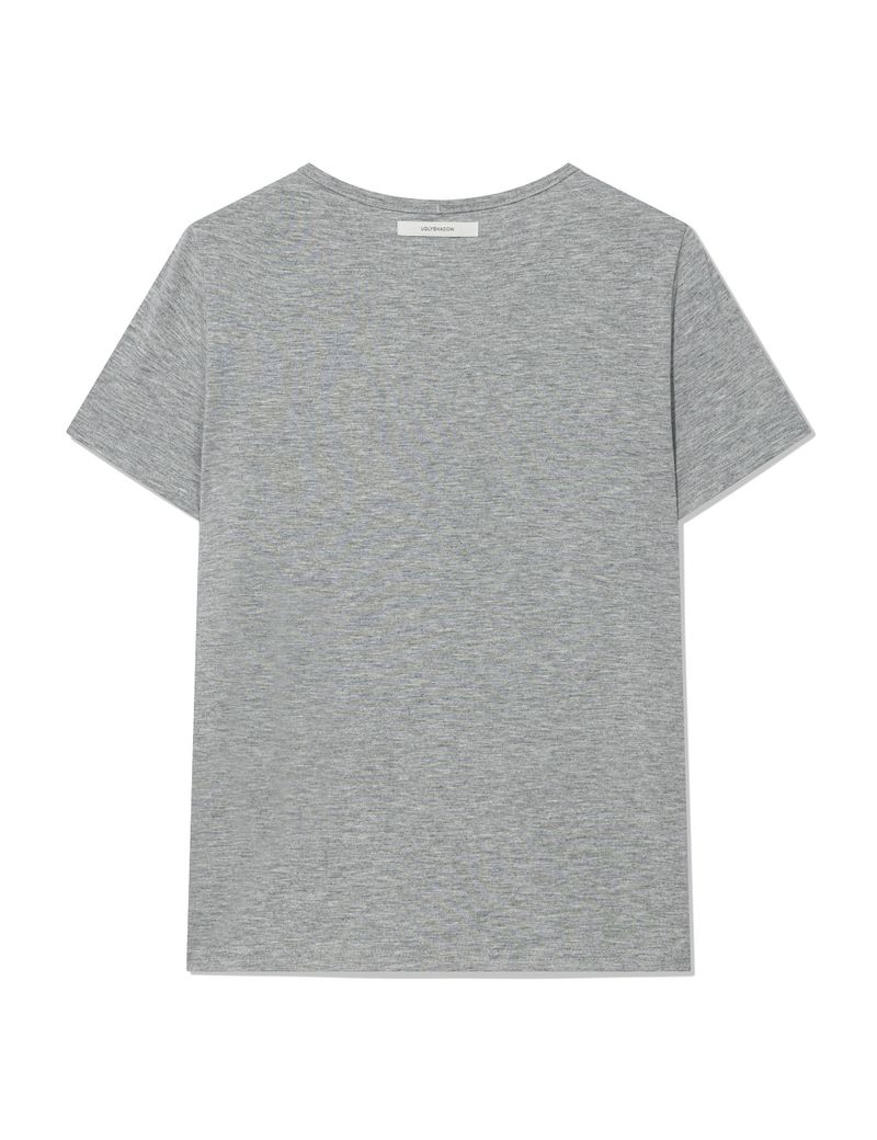 RIBBON T-SHIRT(GREY)