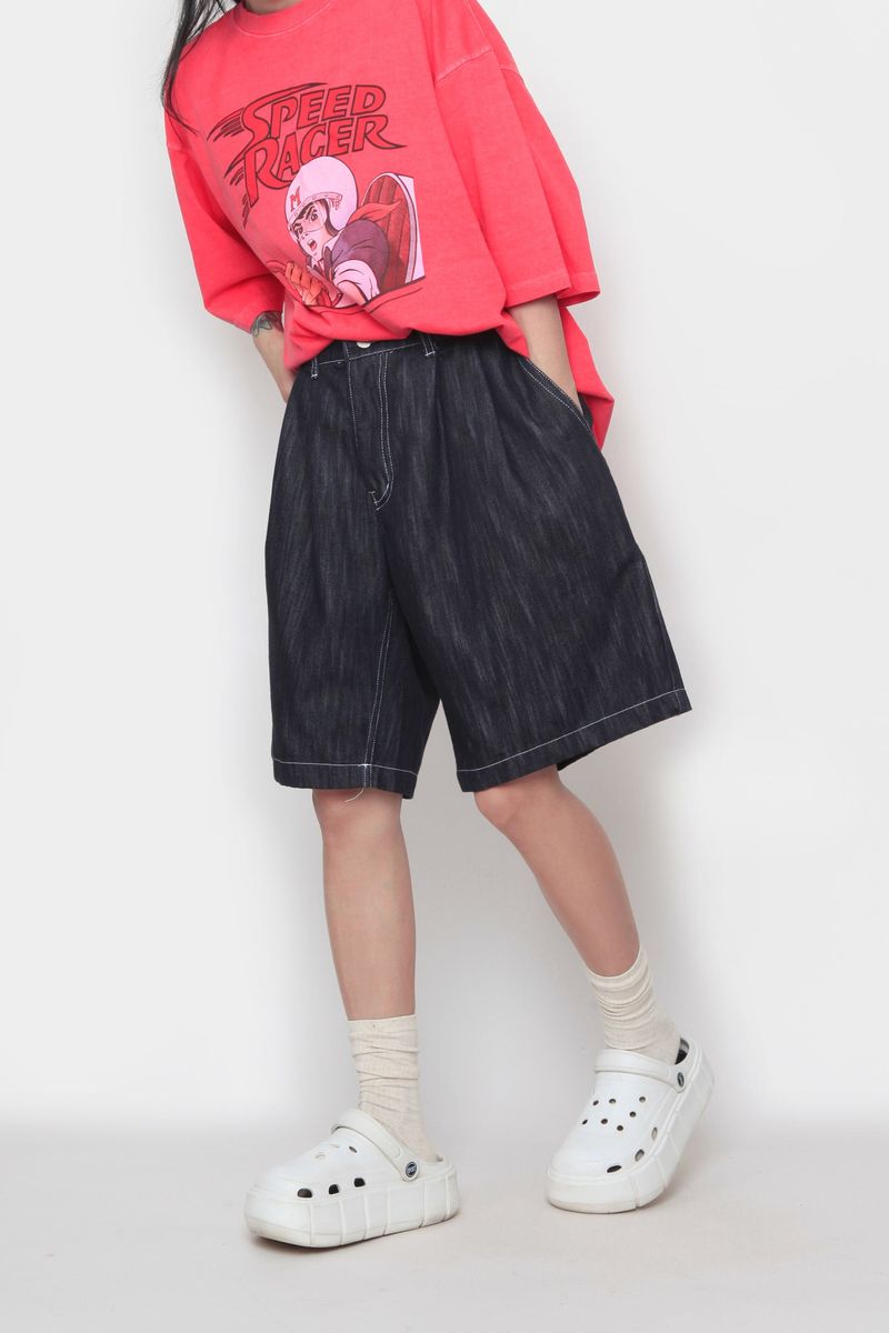 Bermuda banding half pants