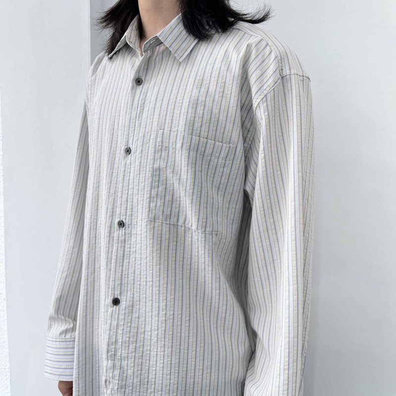 Grey Mist Stripe Shirt