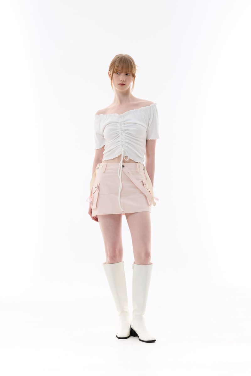 XOXO OFF-SHOULDER / WHITE