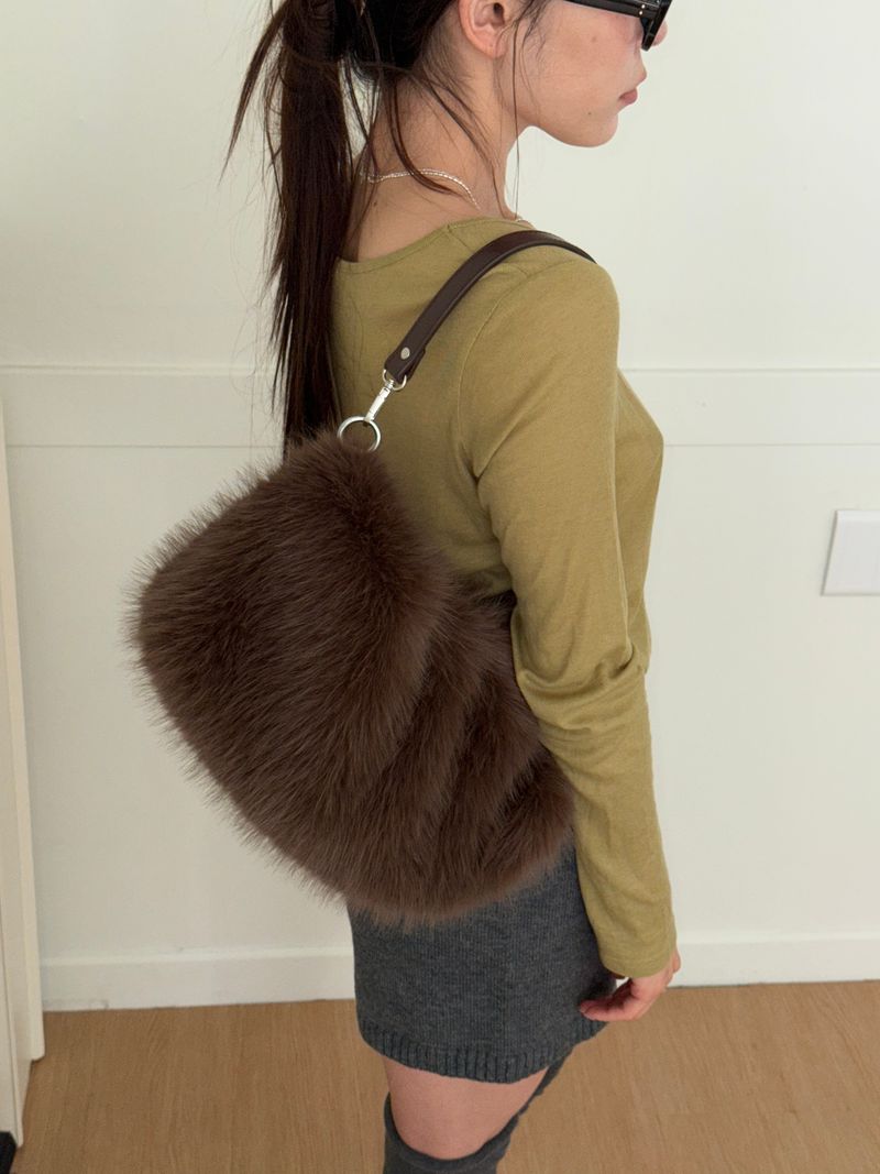 2way puppy bag brown