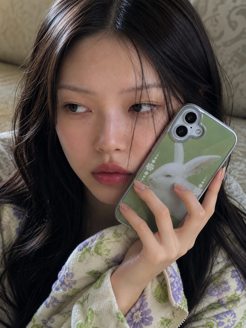 Furry Friends airpods case_Rabbit