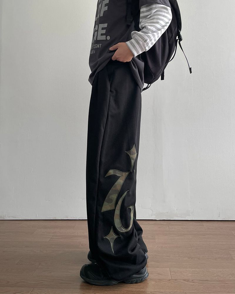 Spot Camo Patch Sweatpants