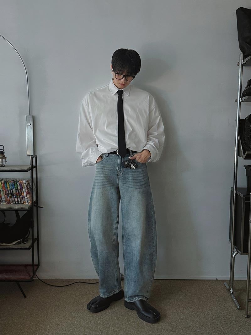 Awesome Sand Balloon Denim Pants (5color)