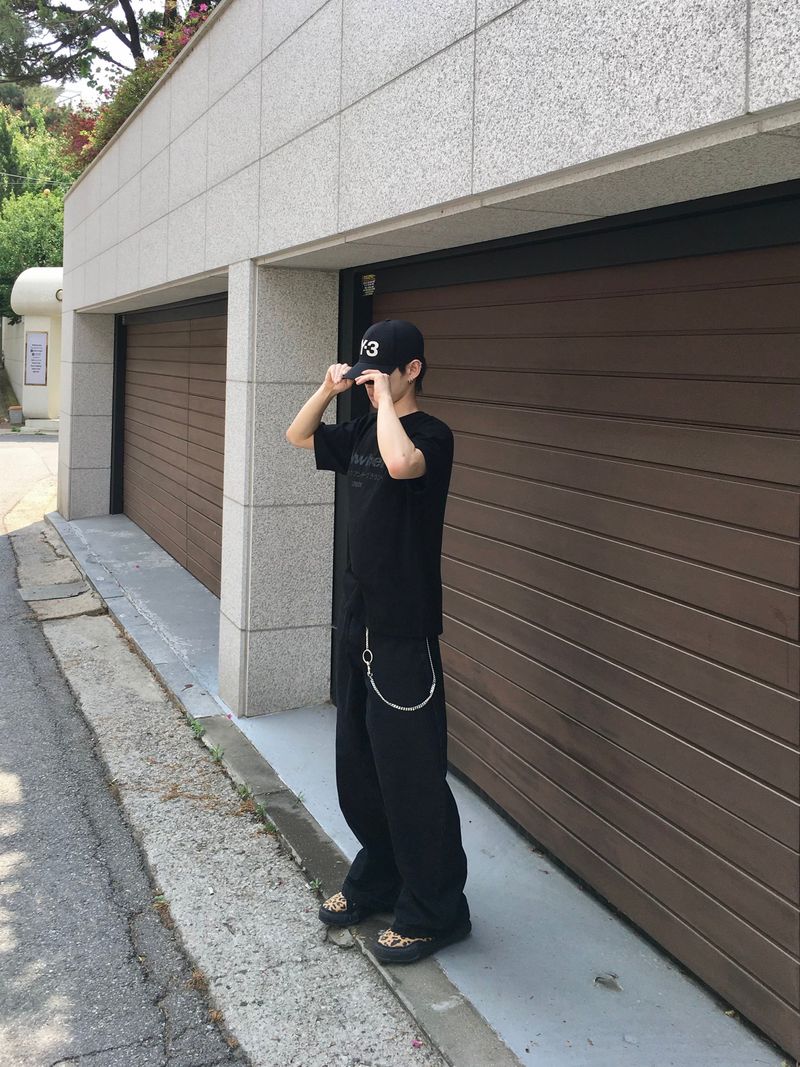 A-N Basic Wide Denim Pants 2C
