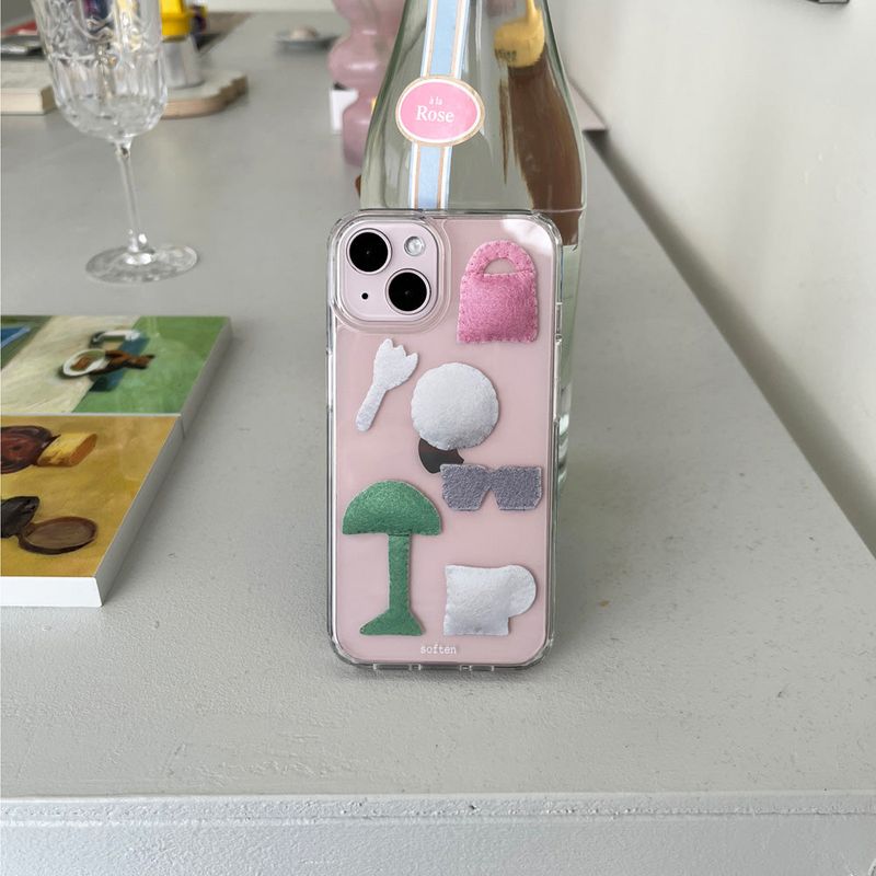 [MADE] favorite things jelly hard case (pink)