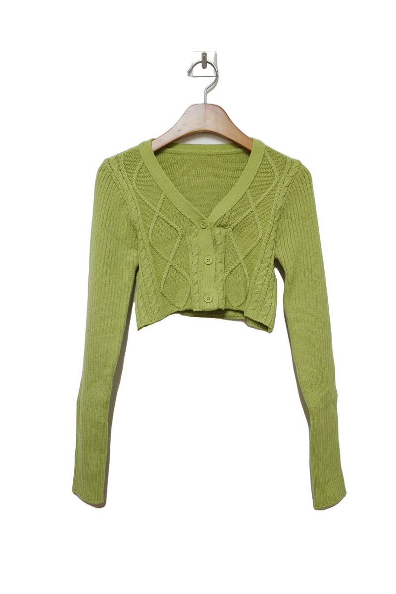 Under Twisted Knit Cardigan (4 colors)