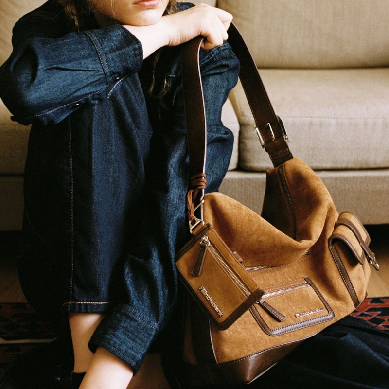 Cabinet Bag (suede brown)