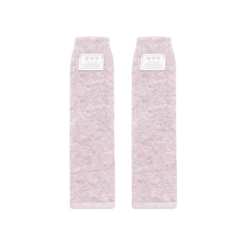 Basic Logo Bokashi Leg Warmer _ Lavender