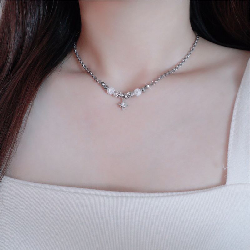 ice glass starlight choker