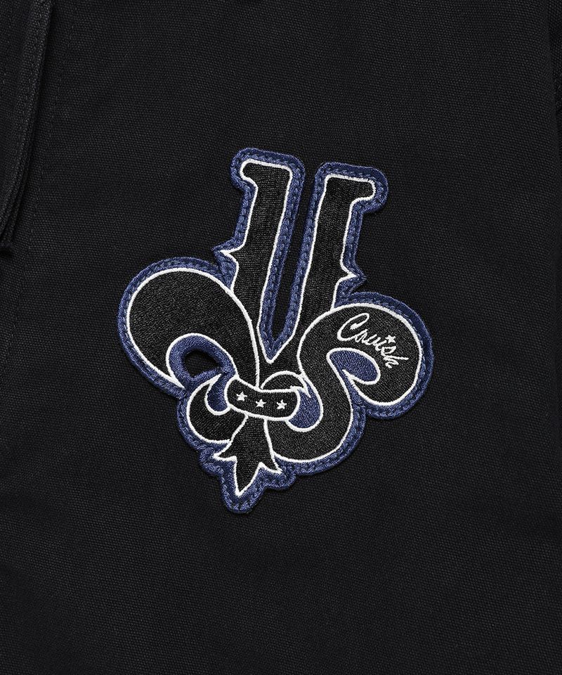 WASHED PATCHWORK JACKET BLACK(CV2EFUB931A)