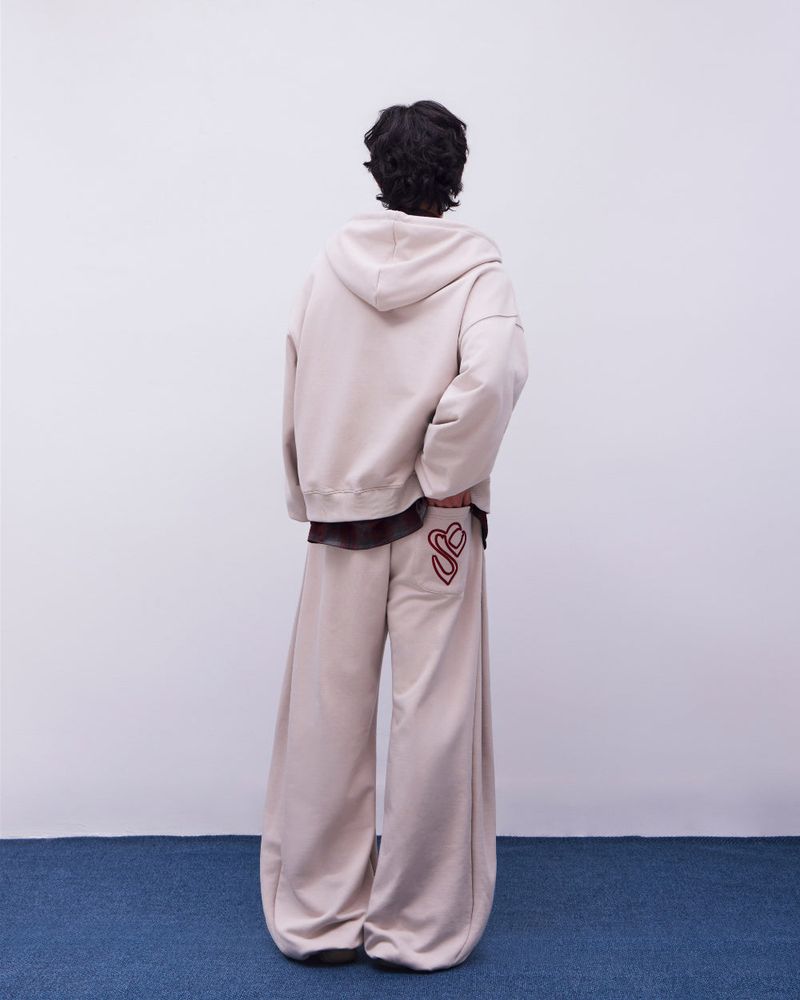 26SS★ Rubber Stitch Hood Zip-Up