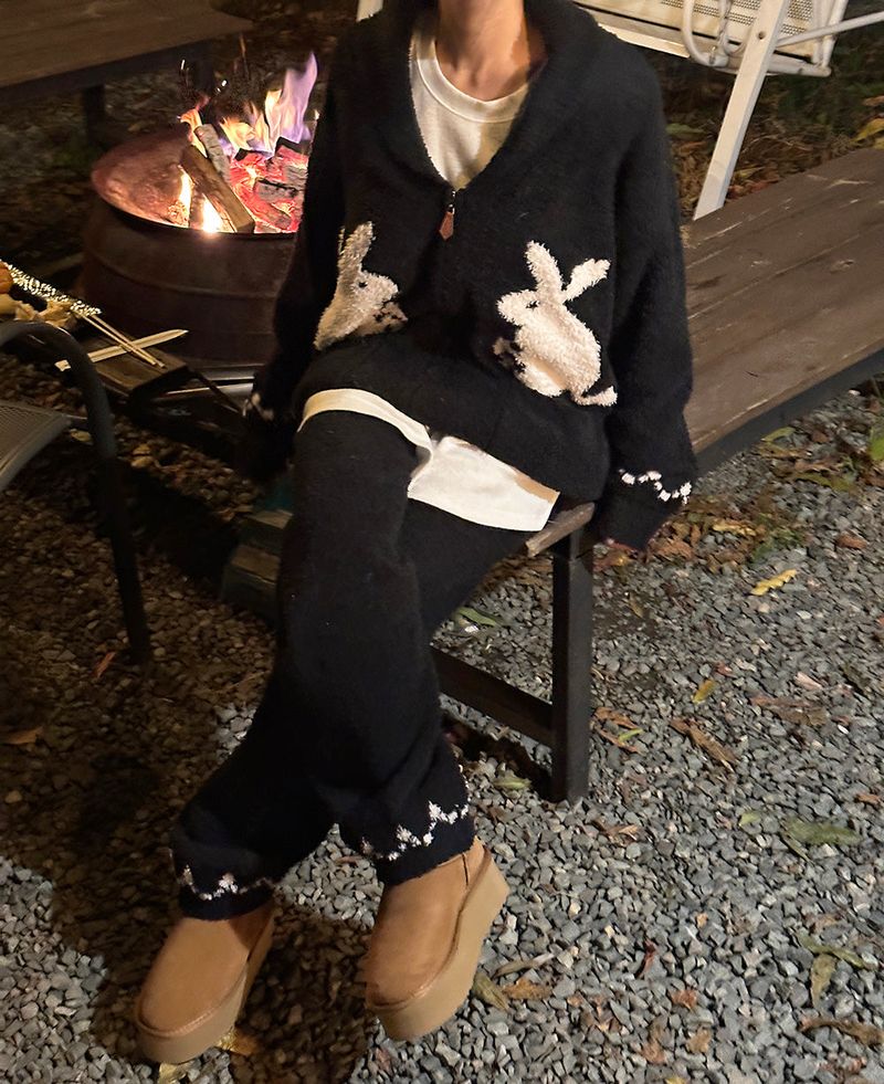 Rabbit sleeping pajamas home wear