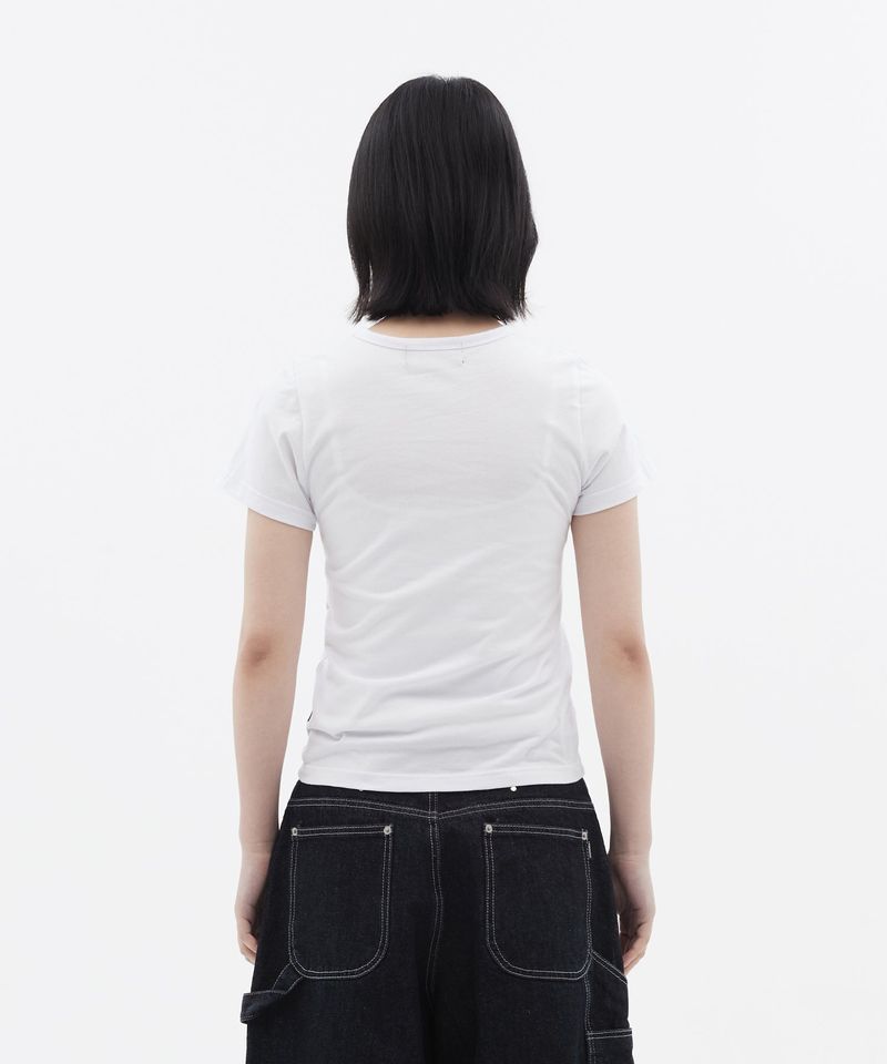 Slim Fit GOAT T-SHIRTS_White