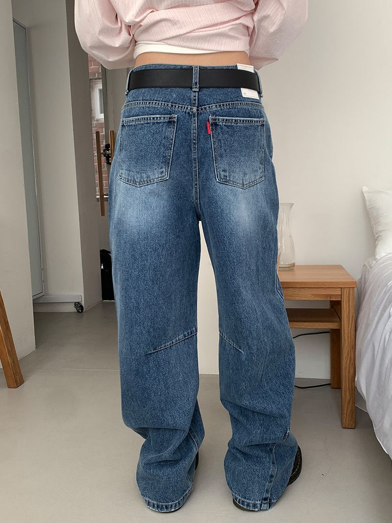 TUCK BALLOON JEANS (2C)