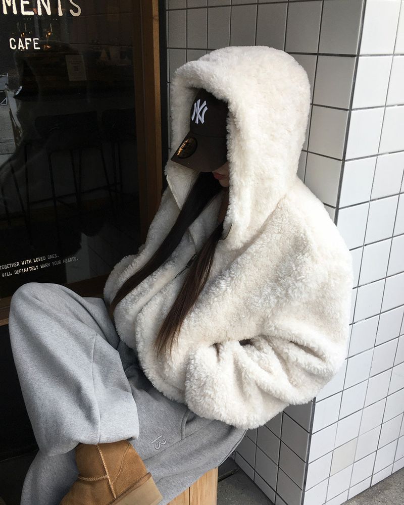 [ORIGINAL] Hershey Boa Hooded Jumper