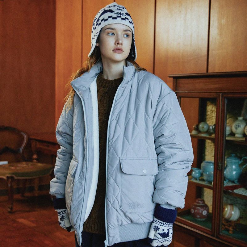 WaiKei（ワイケイ）の「Reversible quilting fur jacket（Jackets/Outerwear）」